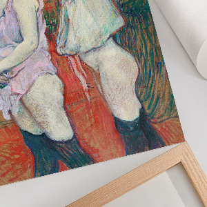 Vintage poszter Lány a metrón