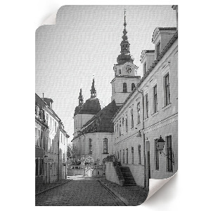 Retro plakát cseresznyevirágzással