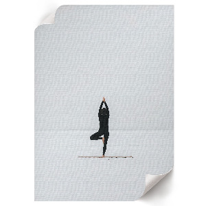 Vintage poszter Macska a párnán