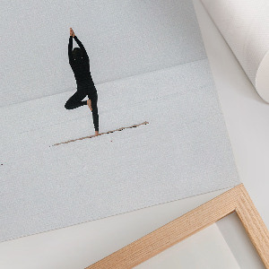 Vintage poszter Macska a párnán