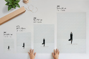 Vintage poszter Macska a párnán