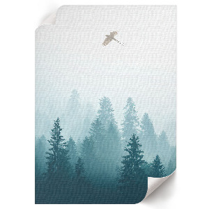 Retro plakát Tigris a hóban