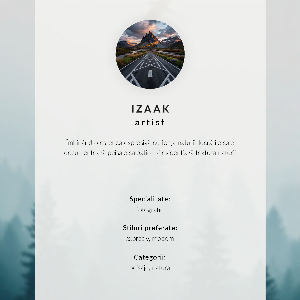 Retro plakát Tigris a hóban