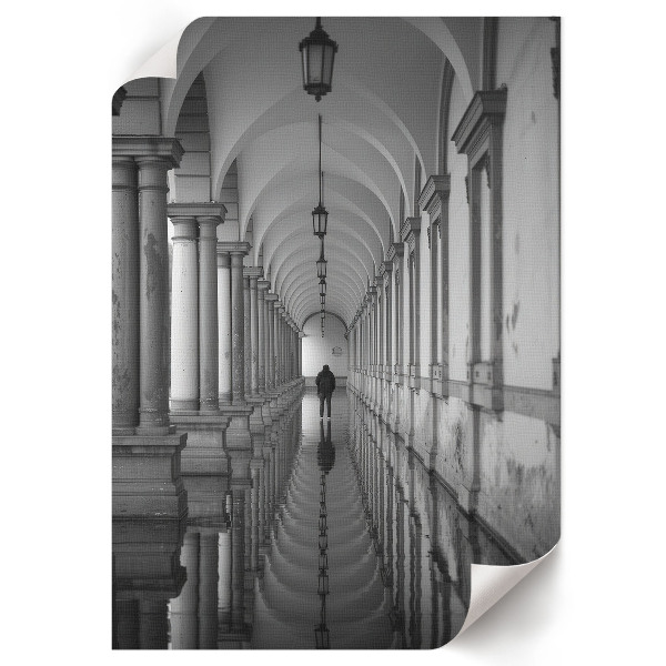 Vintage poszter Vörös rózsák