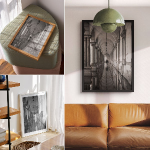 Vintage poszter Vörös rózsák