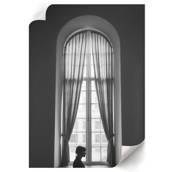 Poszter kép Halász a hóban