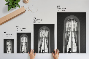 Poszter kép Halász a hóban