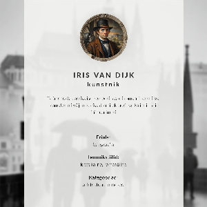 Poszter kép Halász a hóban