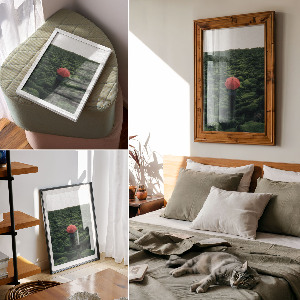 Vintage poszter Egy szép szuvenír