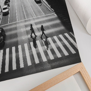 Retro poszter Férfi karban