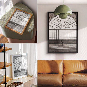 Retro plakát Bika menetelés közben