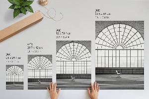 Retro plakát Bika menetelés közben