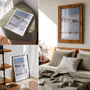 Retro poszter Keleti harmónia