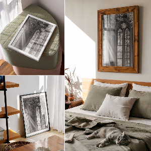 Retro plakát Zöld jármű