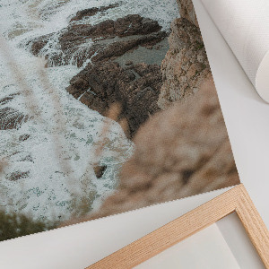 Retro poszter Japán tájkép