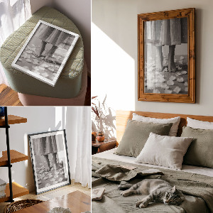 Vintage poszter Retro gramofon