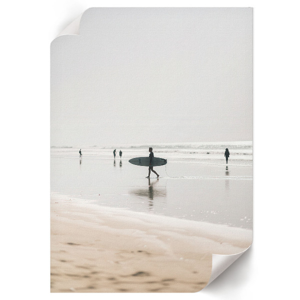 Retro poszter Idilli táj