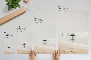 Retro poszter Idilli táj