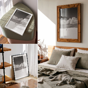 Retro poszter Utcakép