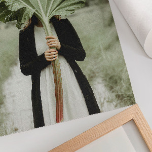 Retro plakát Pipacsok és erdő