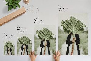 Retro plakát Pipacsok és erdő