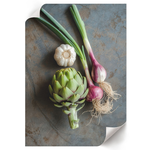 Retro plakát Tengerparti kilátás