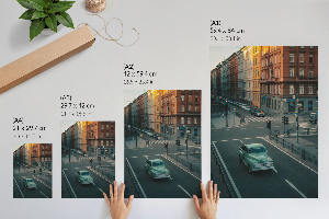 Retro poszter Medve az erdőben