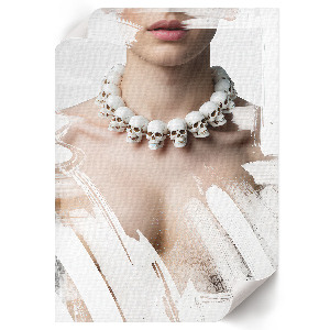 Retro plakát Városi kilátás