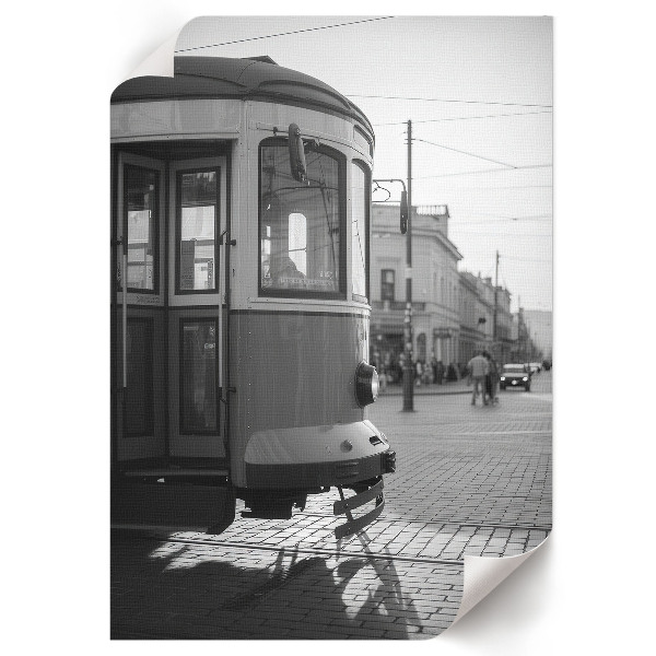 Retro poszter Légi tájkép