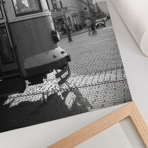 Retro poszter Légi tájkép