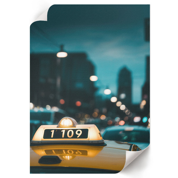 Poszter kép Neonfények a városban