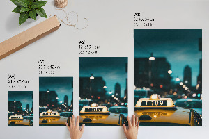 Poszter kép Neonfények a városban