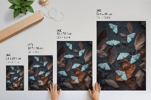 Vintage poszter Városi panoráma