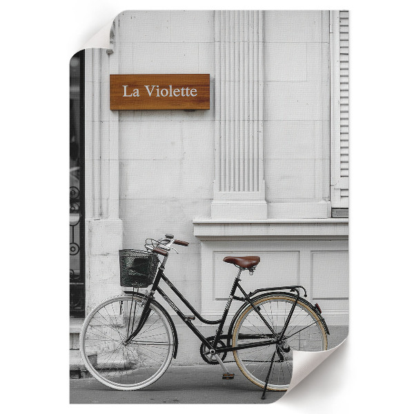 Retro plakát Színes épületek