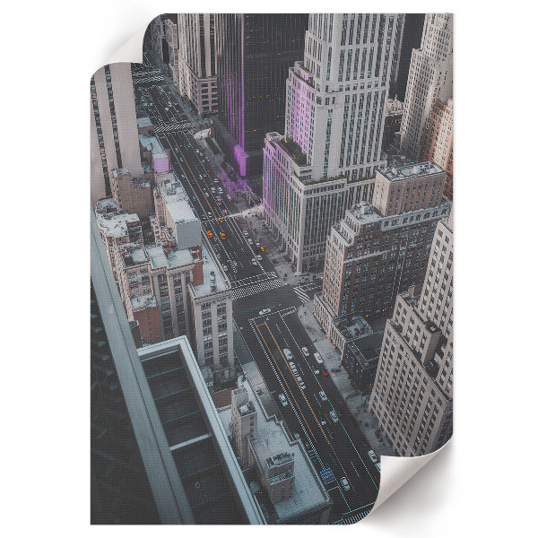 Vintage poszter Városi béke