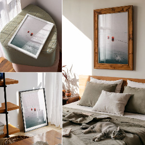 Vintage poszter Modern alagút