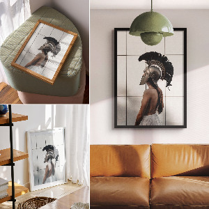 Retro plakát Városi báj