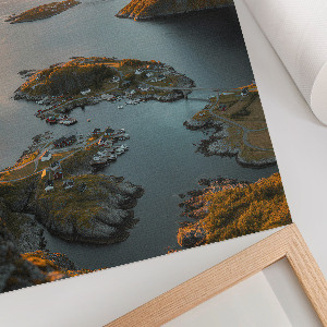 Retro poszter A híd este