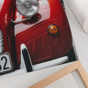 Retro plakát Városi tájkép