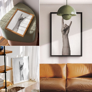 Poszter kép Gyermek és kutya