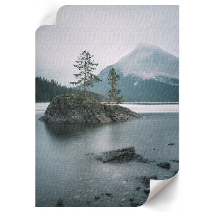 Retro poszter Mopsz illusztráció