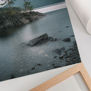 Retro poszter Mopsz illusztráció