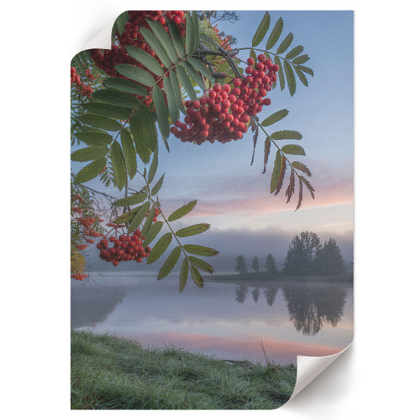 Retro poszter Éjszakai város