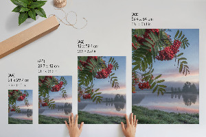 Retro poszter Éjszakai város