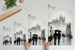 Retro poszter Ipari építészet