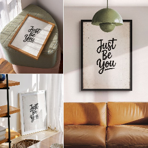 Retro poszter Fekete repülőgépek