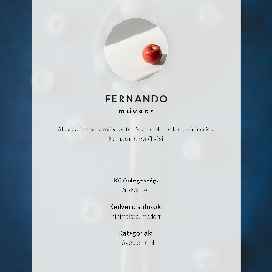 Retro plakát Vidéki idill