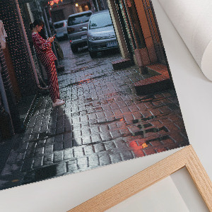 Poszter kép Városi csatorna