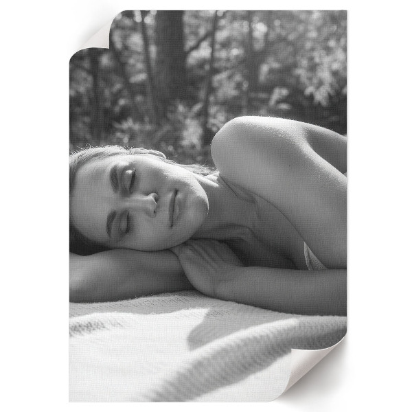 Retro poszter Retro tájkép