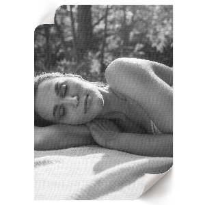 Retro poszter Retro tájkép